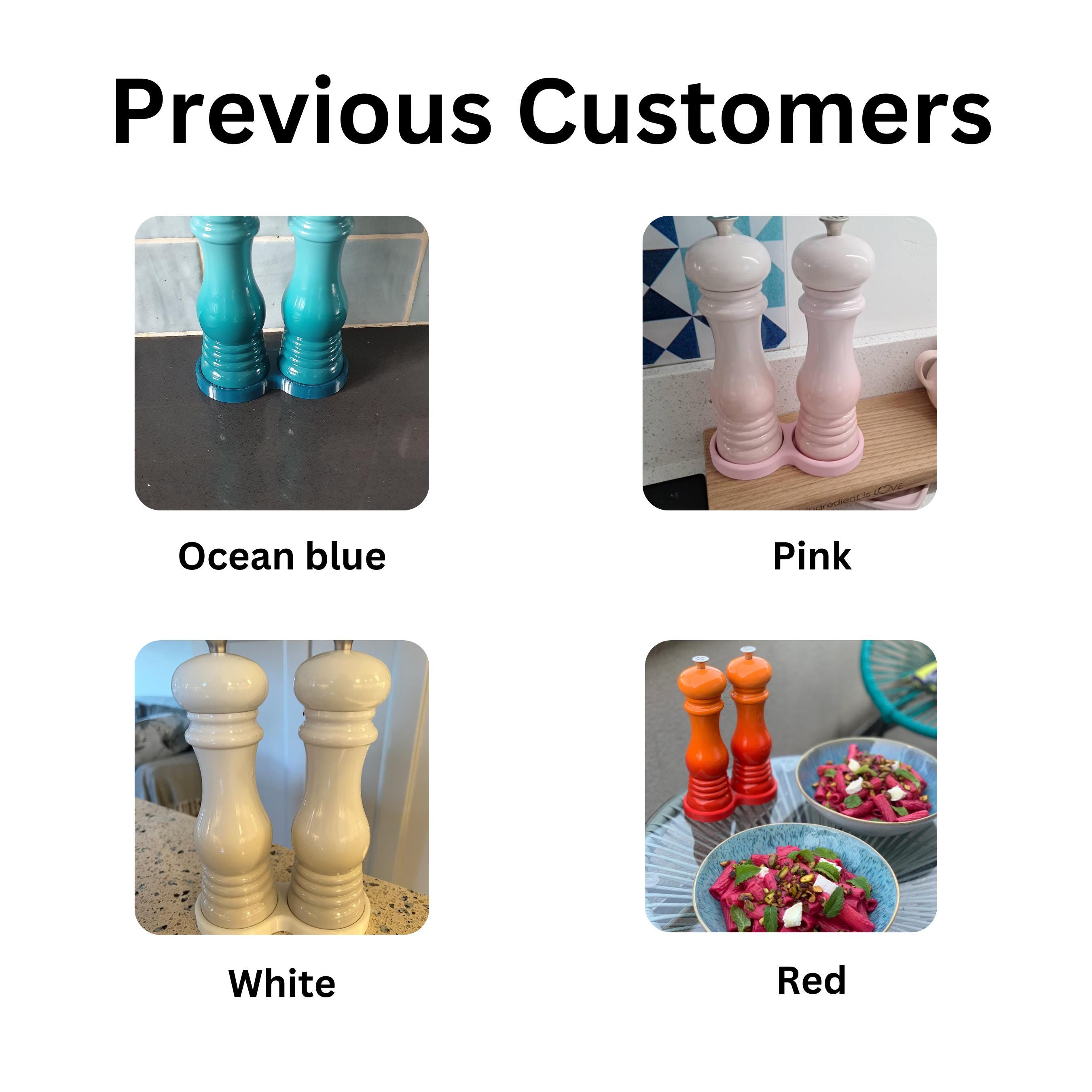 Le Creuset Salt & Pepper STAND ONLY | Gift | Present | Kitchen Accessory | salt pepper | Christmas gift, Xmas, Secret santa, stocking filler
