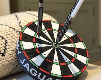 Personalisierter Dart Halter, Geschenk für Dart Liebhaber, Spielzimmer Dekor