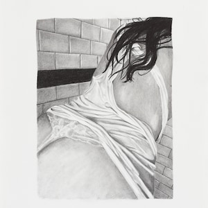 Original artwork, drawing, graphite, figure, figure drawing