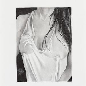Original artwork, drawing, graphite, figure, figure drawing