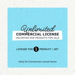 UNBEGRENZTE KOMMERZIELLE LIZENZ für einen kommerziellen Lizenzartikel: Doodle / Clipart / Icon Set / Digitale Papiere - Unbegrenzte Kopien und Verkäufe