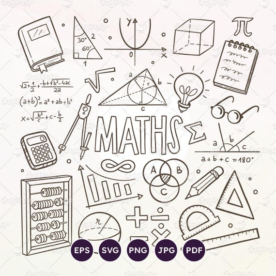 Math Doodle Png