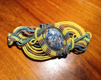 Sodaliet Macramé Manchetarmband