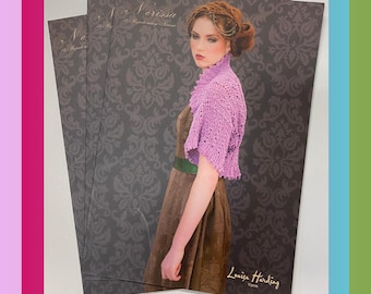 Louisa Harding Knitting Patterns Magazine - Nerissa | 15 Feminine Knits For Teens and Women | Knitter Gift | See Description For Details