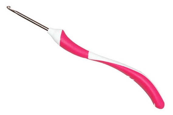 Addiswing Maxi Ergonomic Crochet Hook With a Long Shaft and