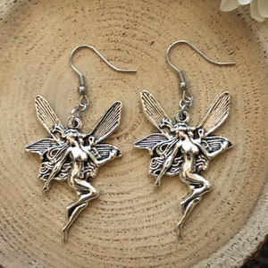 Hypoallergenic Fairy Earrings - Cottagecore Faerie Earring - Cottage Core Gifts - Fairycore Jewelry