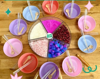 Party Potion Kit Set for Birthday Party Guests Fairy Potion Set for Fairy Themed Birthday Party Kids Games Gift for Child Party Age 3+