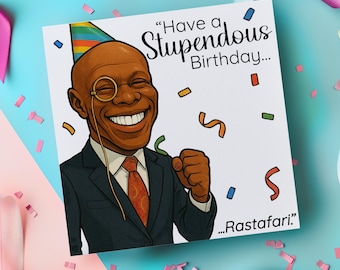 Chris Eubank Birthday Card, Eubank Senior Birthday Card, Boxing Birthday Card, Funny Cards for Him, Stupendous Birthday for Boyfriend, Dad