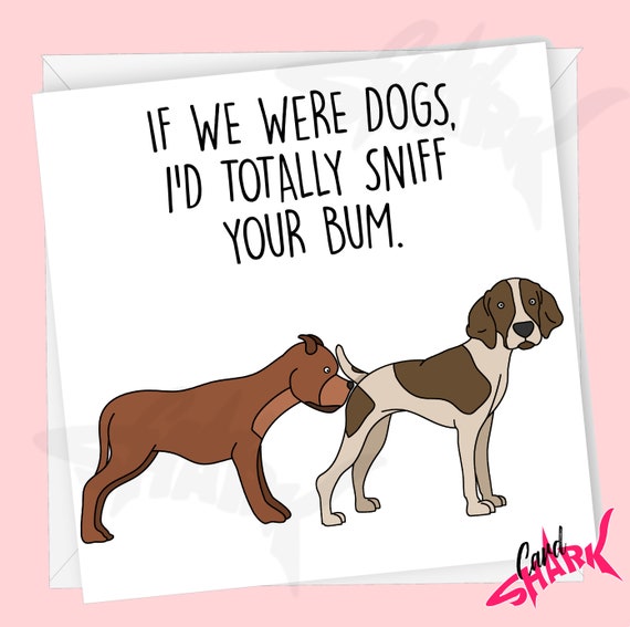 Sniff Your Bum Dog Anniversary Card Rude Anniversary Card - Etsy Singapore Sniff Your Bum Dog Anniversary Card Rude Anniversary Card - Etsy Singapore