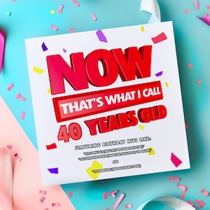 Nun, das nenne ich 40, lustige Karte zum 40.Geburtstag, für ihn, für sie, zum 40., für Papa zum 40