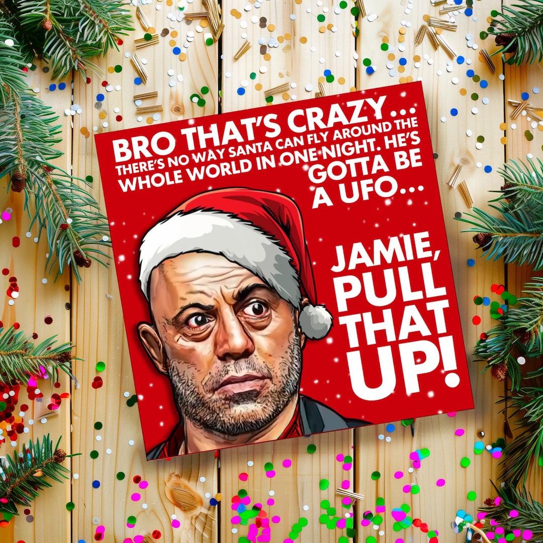 Joe Rogan Birthday Card, Funny Card for Him, Cards for Men, Boyfriend