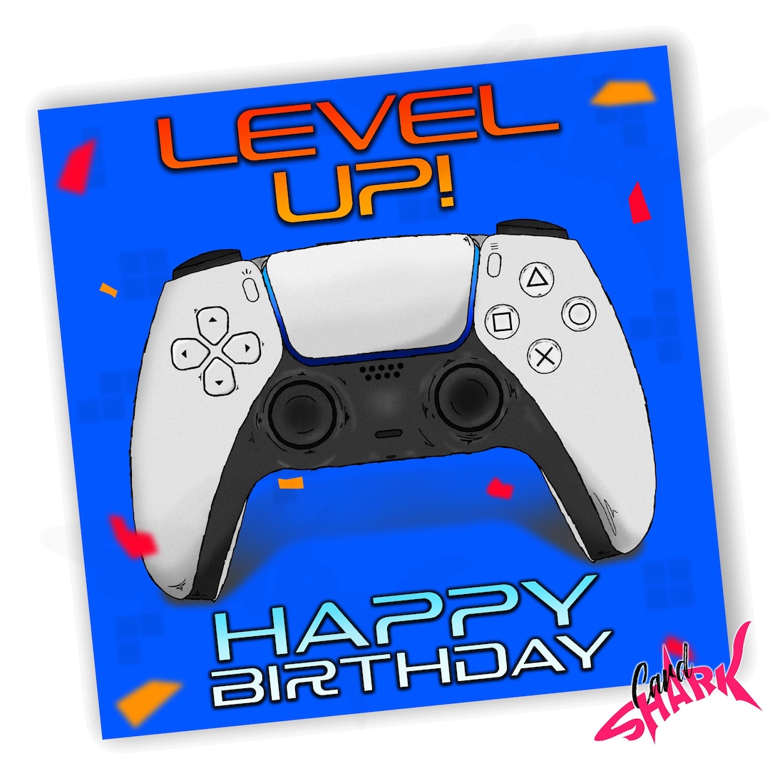 Personalised Gaming Birthday Card, Computer Games Birthday Cards