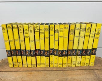 Vintage Nancy Drew Hard Cover Books