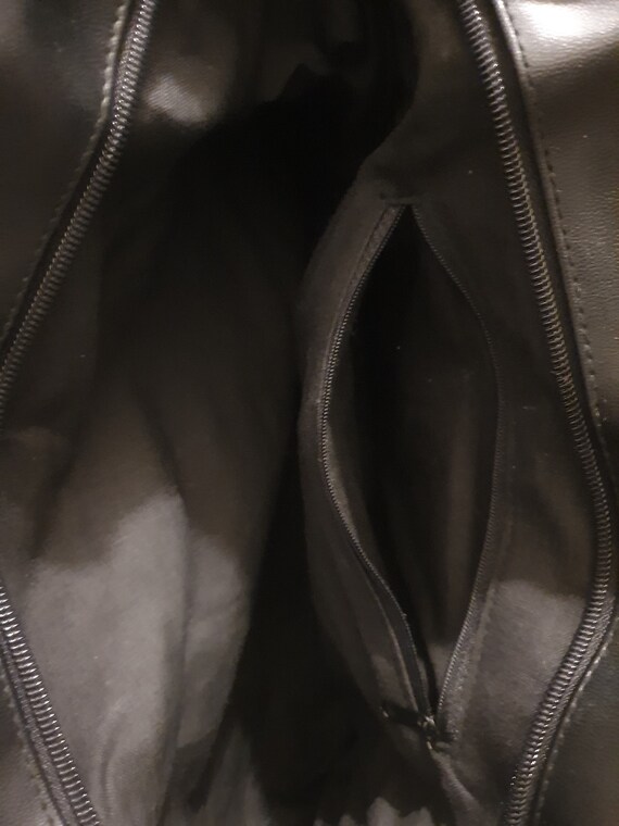 Real leather patchwork bag (A4) - image 6