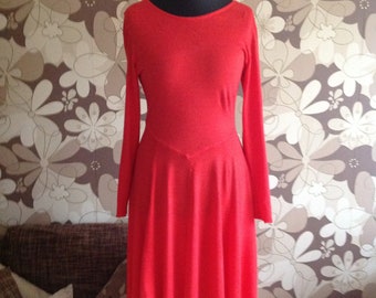 robe rouge vintage