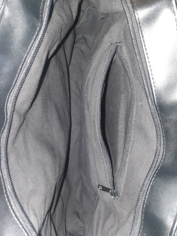 Real leather patchwork bag (A4) - image 7