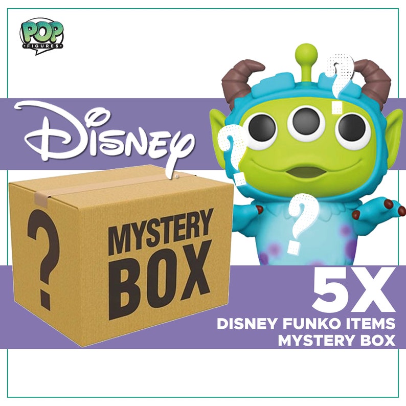 5 x Funko Disney items Mystery Box 