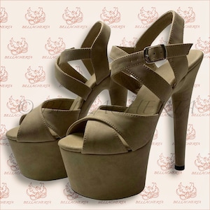 X Ankle Strap  Heels