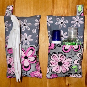 Tissue Holder with Pocket and Clippable Loop MULTIPLE PRINTS
