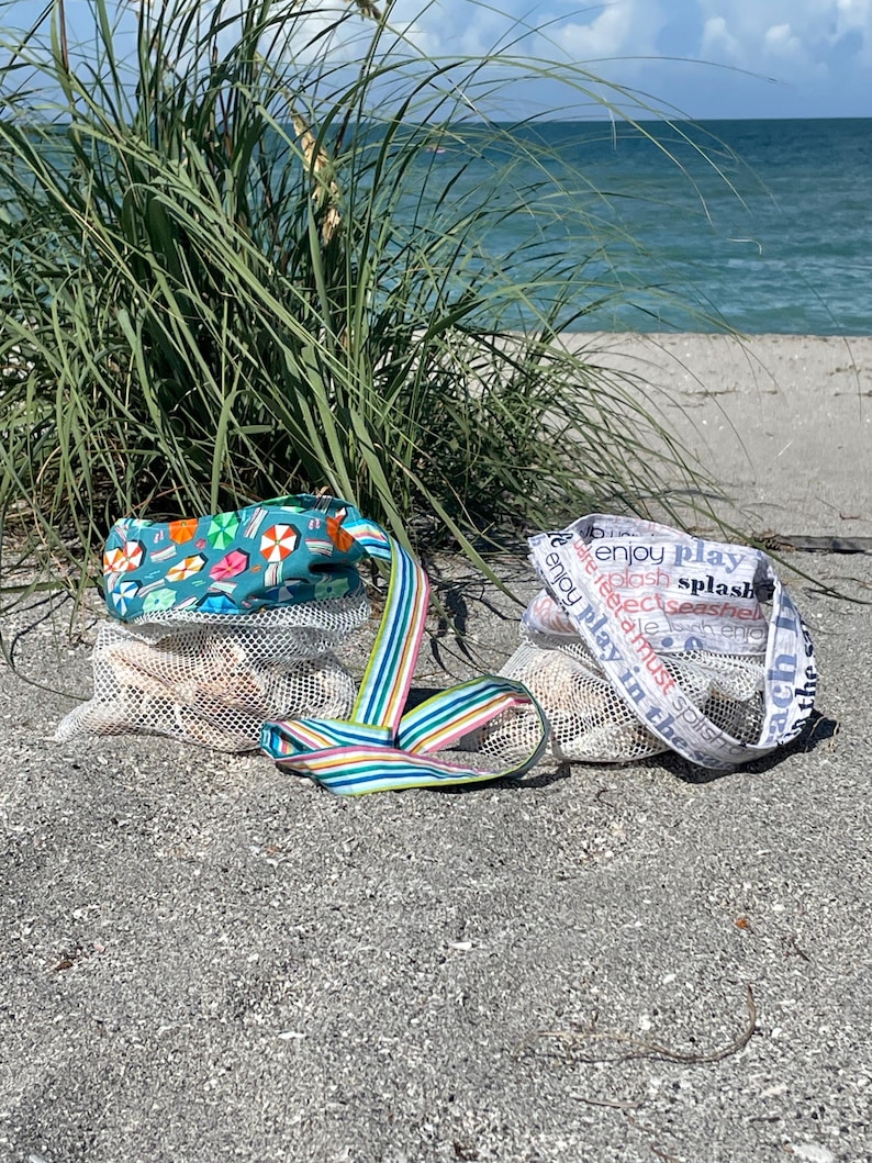 Beach Shell Collecting Bag - Etsy