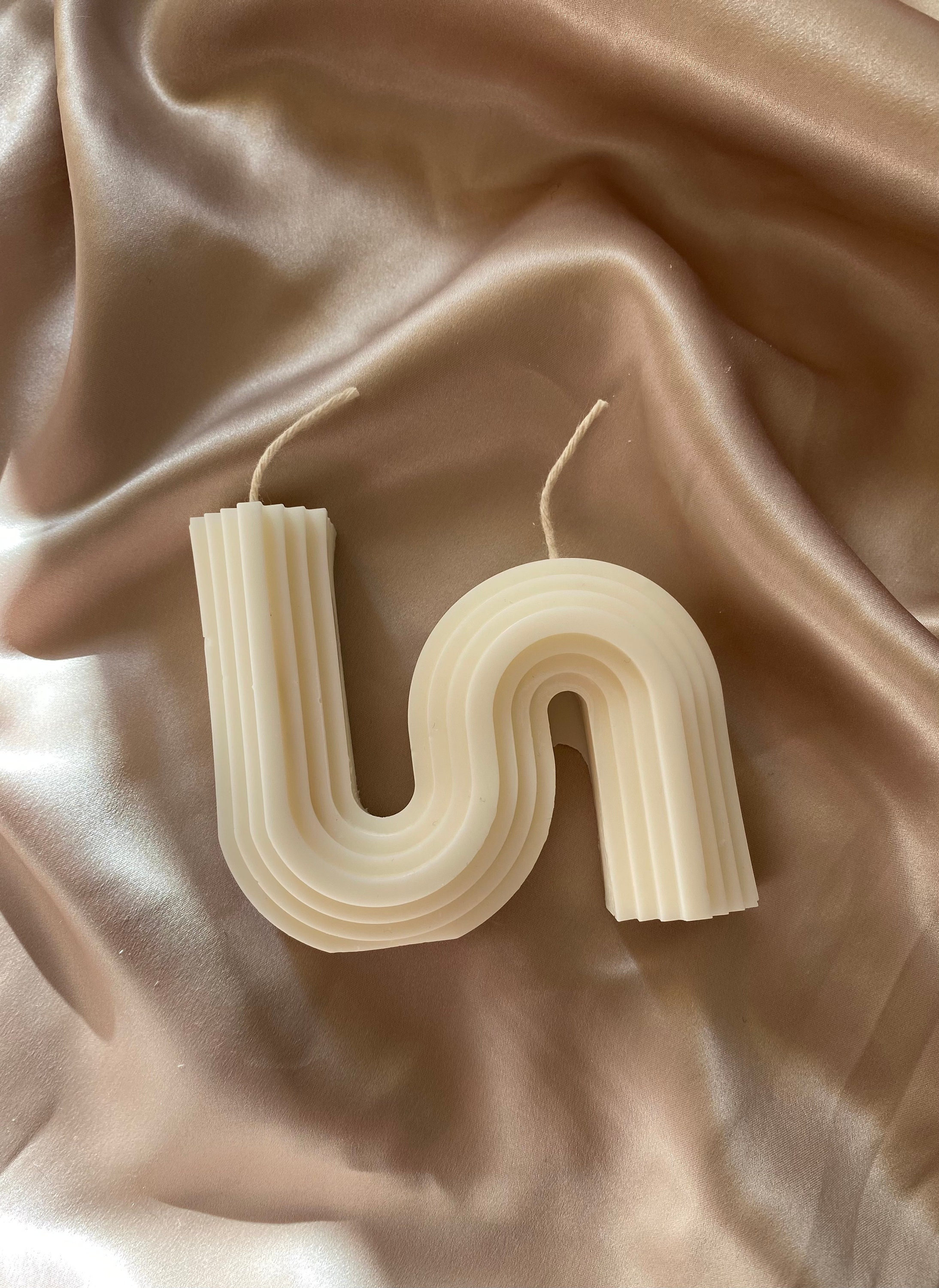 Bougie Géométrique S à La Cire Végétale