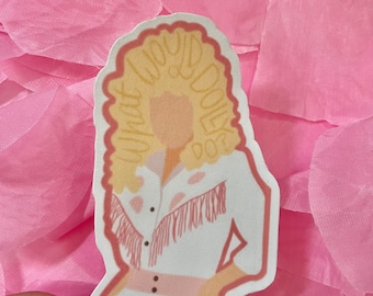 Naklejka Dolly Parton