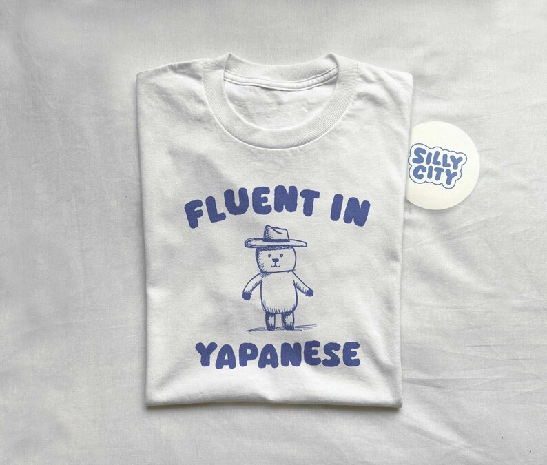 Fluent In Yapanese Unisex afbeelding 3