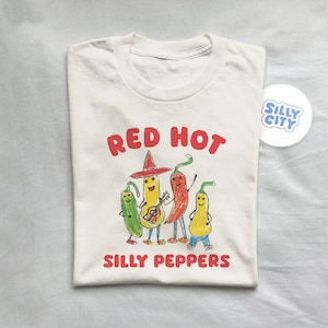 silly peppers - unisex t shirt