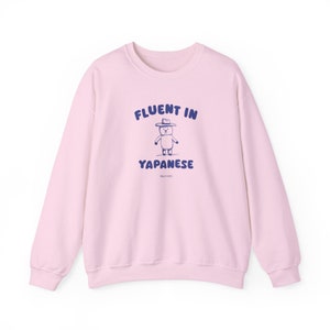 Fluent In Yapanese Unisex Sweater zdjęcie 2