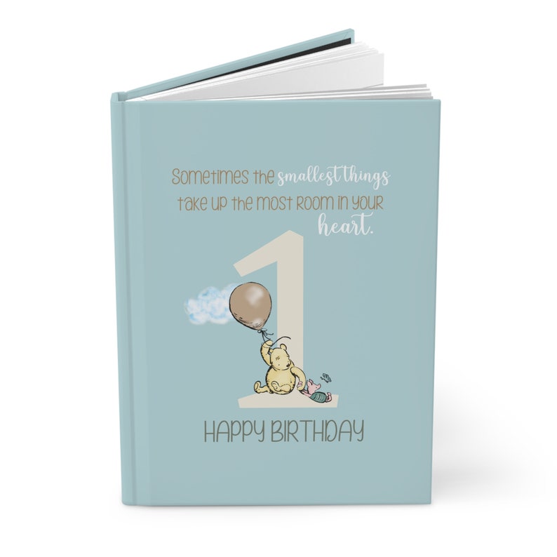 Winnie the Pooh Birthday Guest Book 1st Birthday Classic Etsy