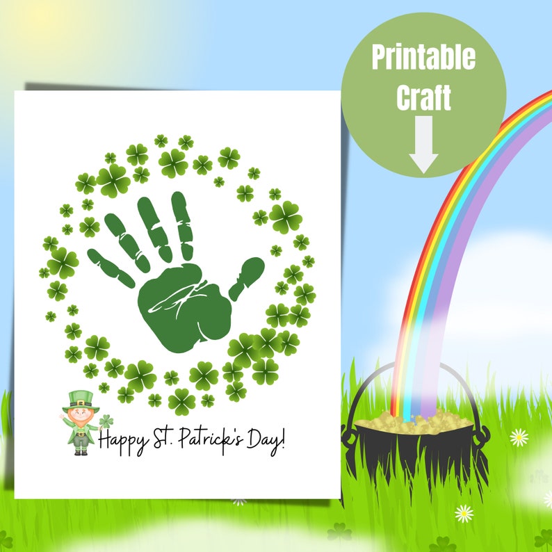 Happy St. Patrick's Day Printable St Patrick's Day - Etsy