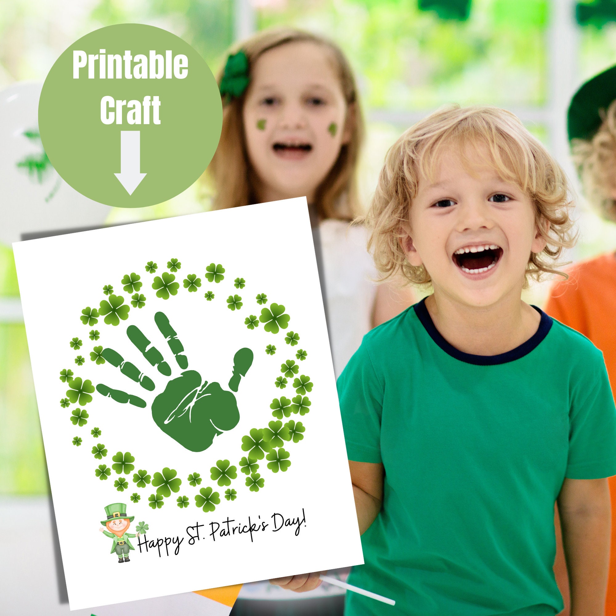 Happy St. Patrick's Day Printable St Patrick's Day - Etsy