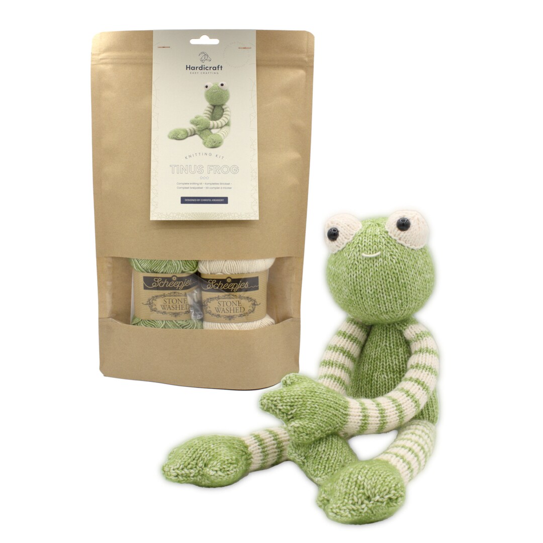 DIY Knitting Kits Hardicraft Animal Knitting Kit Fox Etsy UK