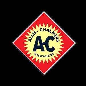 Allis Chalmers Vintage Logo - Vintage Allis Chalmers Sticker Decal