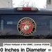 My Grandsons Are Marines Decal Sticker Official Hobbyist of the USMC ...