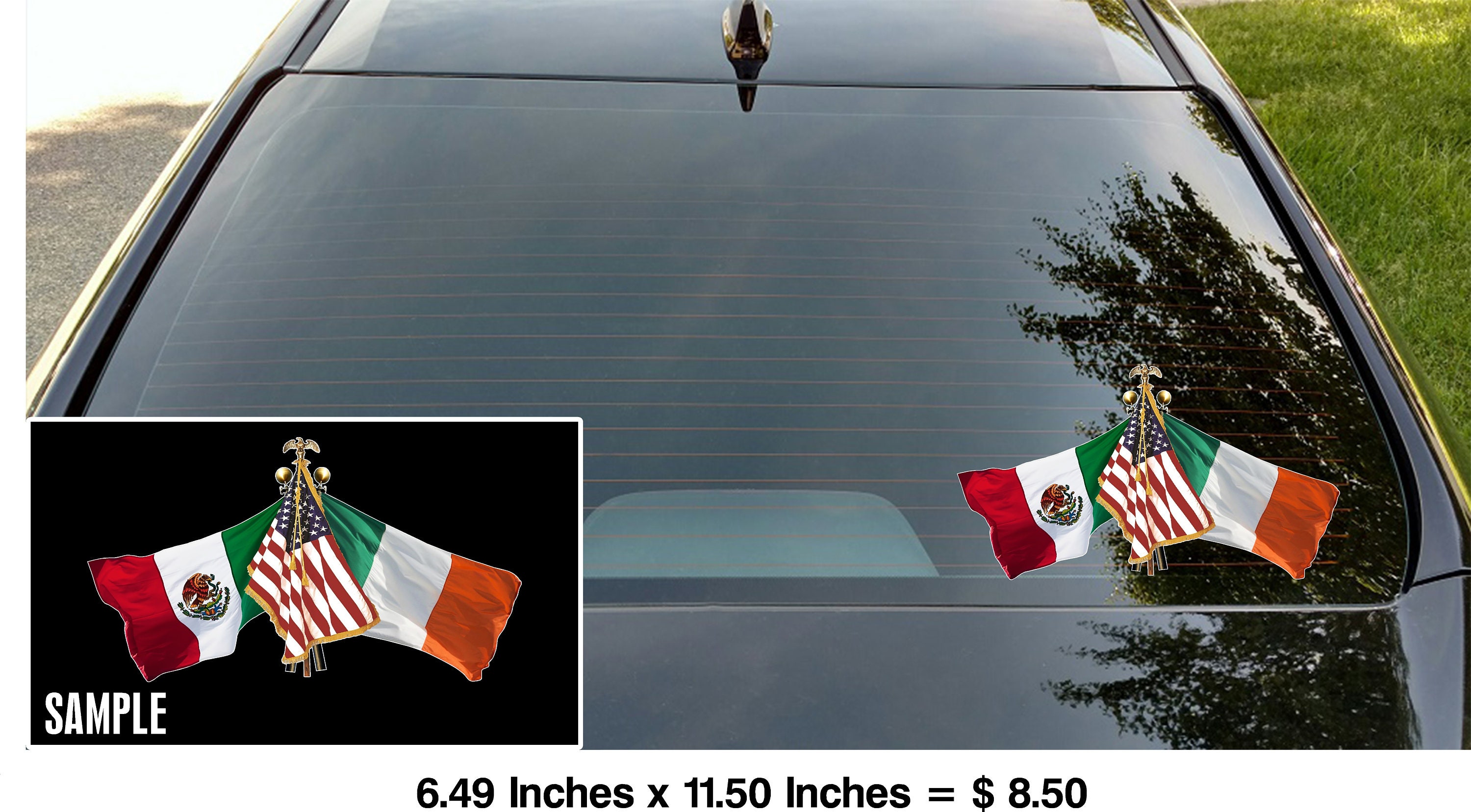 Aufkleber Connacht Provinz Irland – Wetterfestes Vinyl, 10cm + 2 Bonus-Sticker Für Auto & Mehr