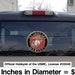 My Sons Are Marines Decal Sticker Official Hobbyist of the USMC License ...