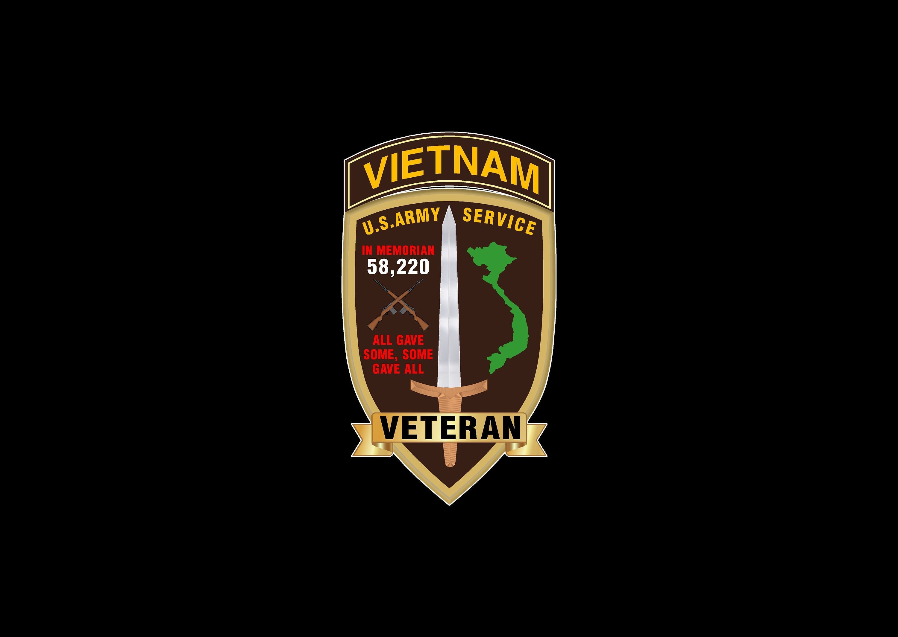Calcomanía de veterano de Vietnam - Etsy México, image size:3000x2130