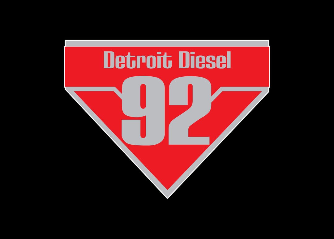 Detroit Diesel 1974+ Series 92 Emblem for Busses, Marina, Military ...