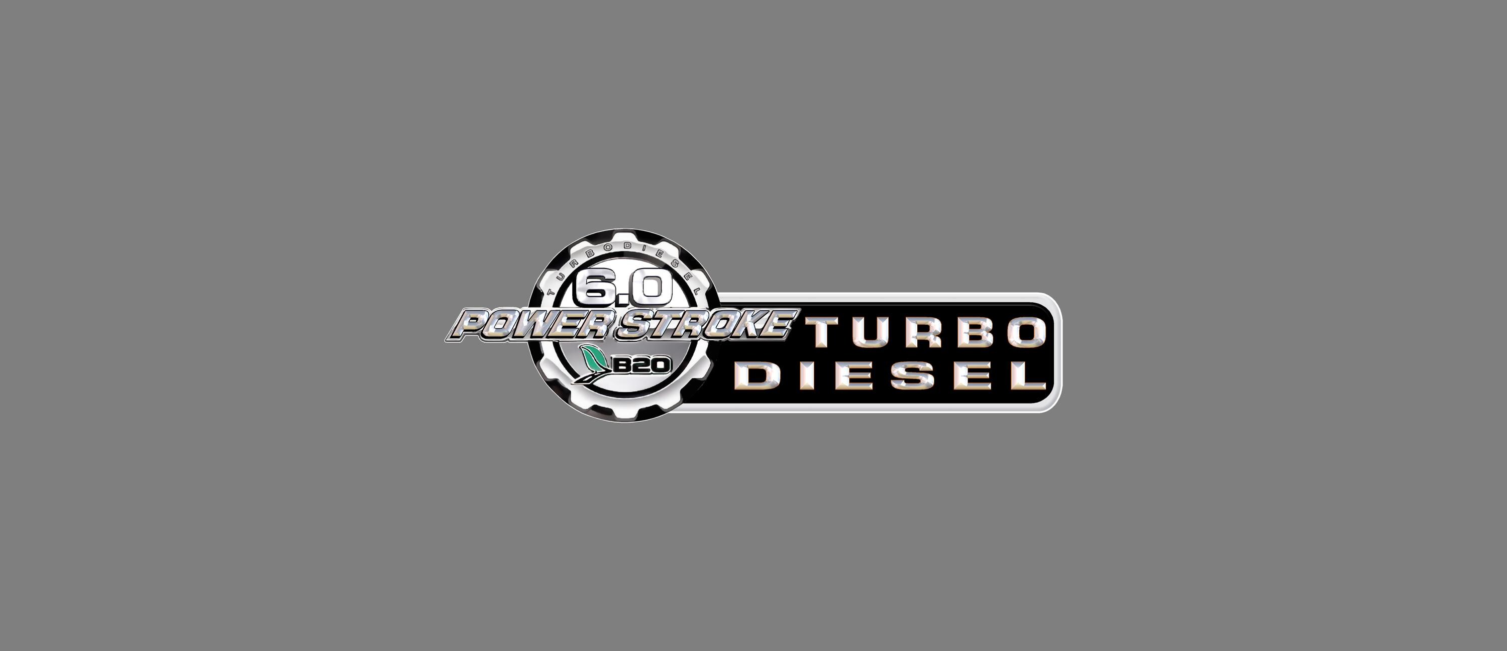 Ford 6.0L - Power Stroke Turbo Diesel Sticker Decal - Etsy, image size:3000x1297