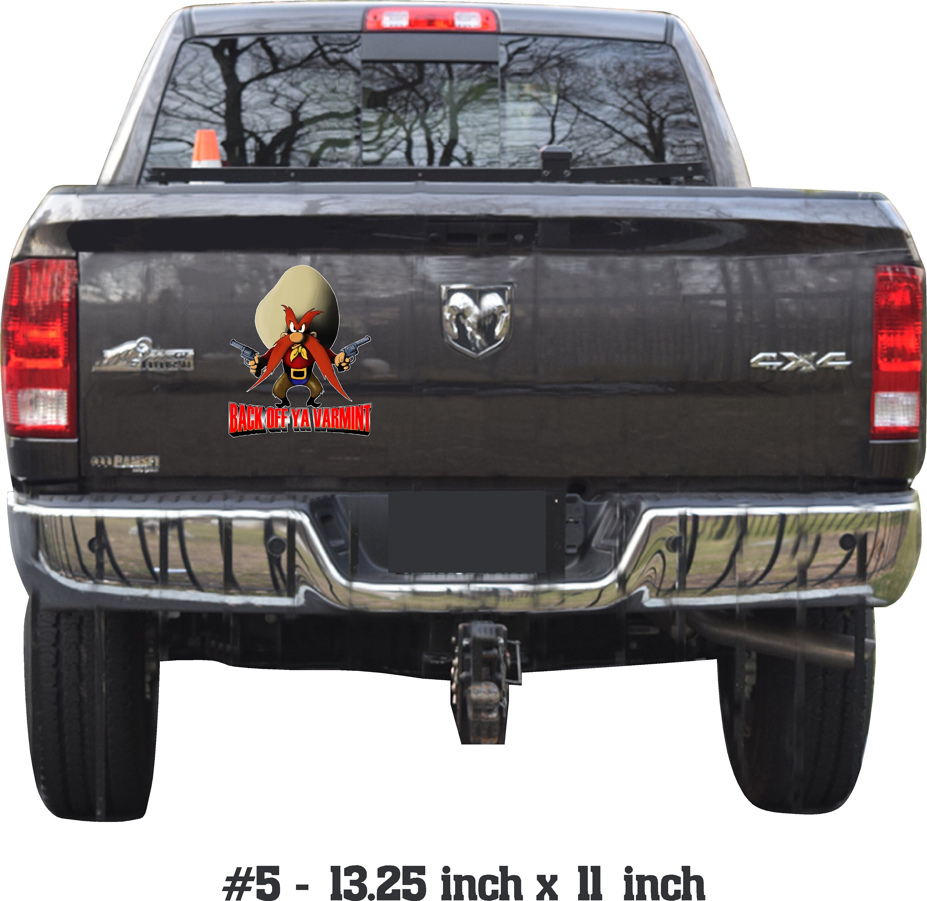 Yosemite Sam Back off Sticker, BACK OFF Yosemite Sam Decal - Back off ...