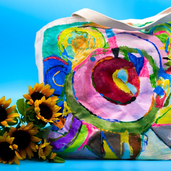 Amazing Swirly Art Tote Bag