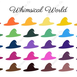 Whimsical World Procreate Color Palette | *DIGITAL DOWNLOAD* | ProcreatorsCo | Fantasy Palette | Rainbow Palette | Bright Palette |