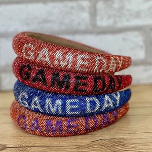 Sparkle Game Day headbands