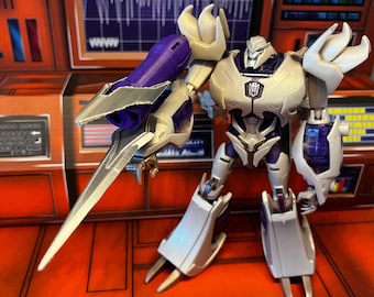 Fusion Cannon & Sword Upgrade for Transformers: Prime Voyager Megatron