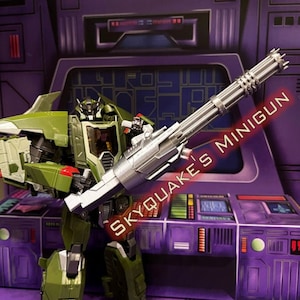 Skyquake's Minigun - Transformers Accessory