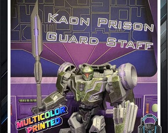 Kaon Prison Guard Staff - Transformers Accessory