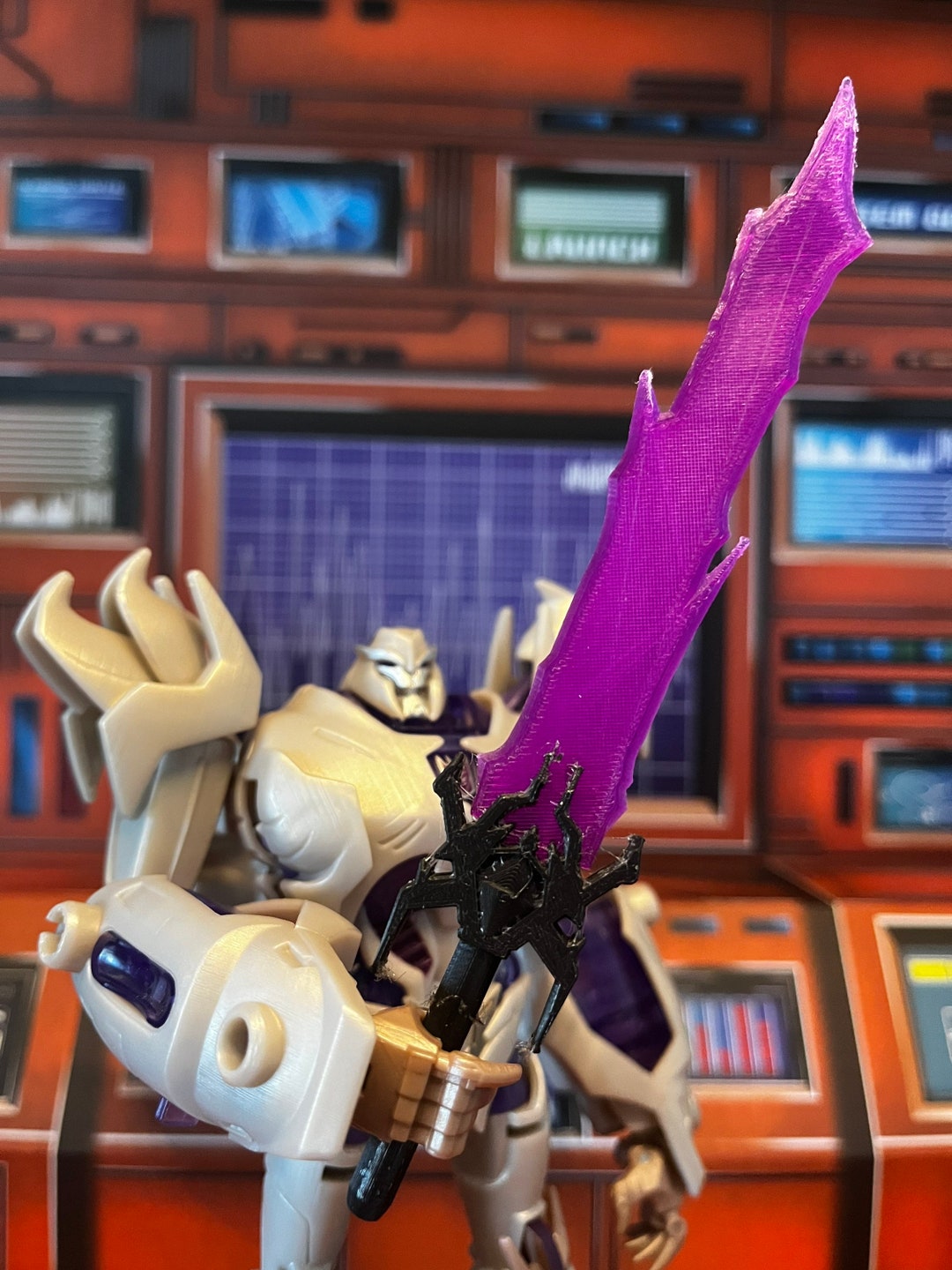 Prime Universe Dark Star Saber Transformers Accessory Etsy