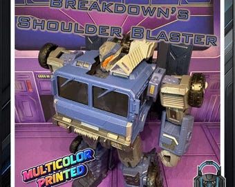 Breakdown Shoulder Blaster - Transformers Accessory