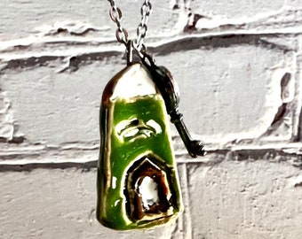 Tiny House Pendant Necklace